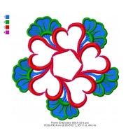 Flower Embroidery Stitch 121
